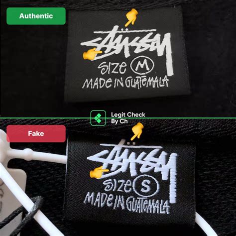 fake stussy clothes|stussy hoodie real person.